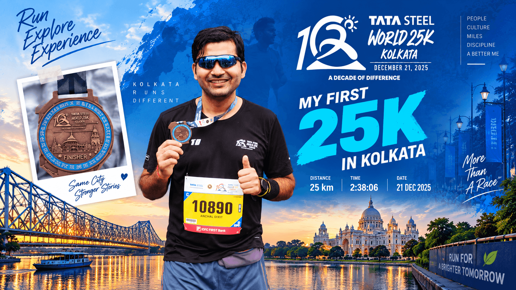 tata 25km kolkata marathon